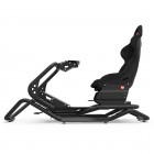 Rseat N1 Alcantara Seat / Black Frame Racing Simulator Cockpit